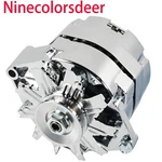 Chrome Alternator For 120 Amp 10SI Wire Chevy 327 350 396 427 454. Fixed Price $100.06.