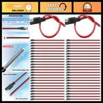 8-PACK 14 Awg Sae Connectors 1FT Extension Cable For Cars, Motorcycles, Solar Ch. Fixed Price $31.99.