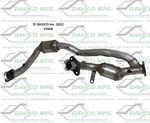 Catalytic Converter-exact-fit Davico 15666 Fits 96-99 Ford Taurus 3.4L-V8. Fixed Price $719.99.