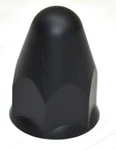 Lug Covers For 1-1/2" Nuts Bullet 3/4" Tall Matte Black UP#10361-5 Pcs. Fixed Price $14.63.