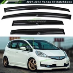 For 2009-2014 Honda Fit GE8 3D Wavy Jdm Mugen Style Window Visors Rain Guards. Fixed Price $28.99.
