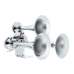 3 Trumpet "competition Series" Chrome Train Horn Truck Semi United Pacific 46151. Fixed Price $128.95.