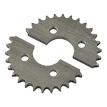 Tanner Axle Pulley 31-TOOTH Aluminum Natural Quarter Midget Each 75331. Fixed Price $44.29.