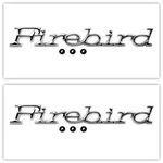 Oer Diecast Front Fender Emblem Set For 1971-1981 Pontiac Firebird Models. Fixed Price $71.99.
