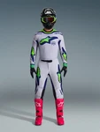 New Alpinestars 2026 Supertech Vista Race Kit Suit Grey Yellow Blue Motocross Mx. Fixed Price $336.28.
