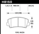Hawk Performance HB150E.555 Blue 9012 Disc Brake Pad. Fixed Price $212.62.