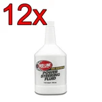Case Of 12 Red Line Full Synthetic Power Steering Fluid Oil Quart. Fixed Price $173.88.