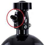 00-34011 Nitrous Outlet -6 An Billet Bottle Valve Fitting Nipple Black. Fixed Price $17.99.