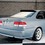 Black Abs Plastic Rear Window Roof Visor Spoiler Wing Fit 96-00 Honda Civic 2-DR. Fixed Price $55.24.