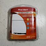 First Alert P910E White Photoelectric Smoke Fire Alarm With Escape Light New. Fixed Price $29.99.