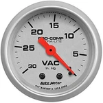 Auto Meter 4384 Ultra-lite Mechanical Vacuum Gauge 0-30 In Hg 1/16" 52MM. Fixed Price $93.04.