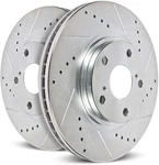 Power Stop AR85116XPR Rear Drilled & Slotted Rotors Fits Ford F-250/F-350. Fixed Price $337.76.