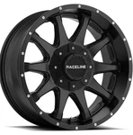 Raceline 930B-SHIFT Cast Aluminum Wheel Black 17X8 5X4.5/5X110MM +35MM. Fixed Price $500.00.
