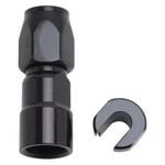 Russell Performance 3/8IN Sae Quick Disc Female To -6 Hose Black Straight. Fixed Price $50.99.