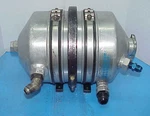 Patterson 3 Gallon Aluminum Dry Sump Oil Tank & Brackets Nice WHT-180. Fixed Price $400.00.