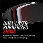 Power Stop KOE3060 Low-dust Ceramic Brake Pad And Z17 Disc Rotor Kit. Fixed Price $149.93.