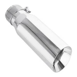 304 Stainless Steel Car Exhaust Tip, 2.5" Inlet, 3" Outlet, 12" Overall Lengt.... Fixed Price $52.14.