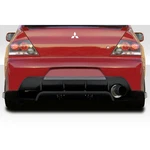 Duraflex Lancer 8 9 Vrs Rear Diffuser For Evolution Mitsubishi 03-06 Ed 116615. Fixed Price $410.00.