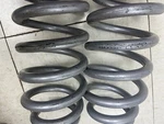QA1 10 Inch Tapered Coil Springs Unknown Rate Silver Pair Used. Fixed Price $99.99.