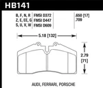 Hawk Performance HB141U.650-BB DTC-70 Disc Brake Pad. Fixed Price $369.89.
