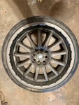 18" Multi-spoke Gunmetal Wheel Rim W/ Nitto Neo Gen 215/35ZR18 84W Tire 10-LUG. Fixed Price $200.00.