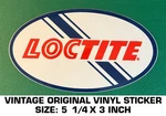 Loctite - Vintage Original Vinyl Decal Sticker. Fixed Price $7.22.