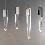 ET2 Quartz 39 1/4"W Nickel Led Kitchen Island Light Pendant. Fixed Price $3398.00.