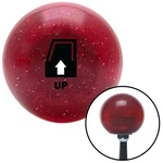 Black Window Up Red Metal Flake Knob W/ M16X1.5 Insert Shifter Auto Brody. Fixed Price $89.95.