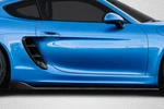 14-16 Porsche Cayman Max Carbon Fiber Creations Side Skirts Body Kit 116916. Fixed Price $775.00.