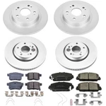 Powerstop CRK7348 Front And Rear Disc Brake Kit Rotors Pads Set For 16-17 Accord. Fixed Price $349.86.