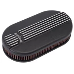 Edelbrock 41153 Classic Black Small Oval Cast Air Cleaner For Single 4-BBL Carb. Fixed Price $310.17.