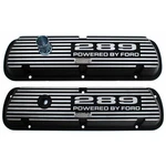 Scott Drake Valve Cover With 289 Logo Wrinkle Black Pair. Fixed Price $229.95.