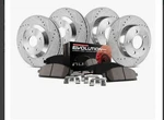 Powerstop 1-CLICK Z23 Evolution Sport Drilled And Slotted Brake Kit. Fixed Price $450.00.