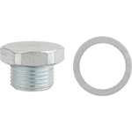 M18-1.5 Drain Plug With Gasket, 11MM Length Under Head, Zinc Finish (qty: 2). Fixed Price $11.28.