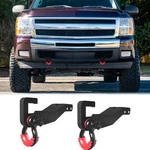 New Steel Front Shackle Tow Hook Mount Brackets Fit 07-13 Chevy/gmc Sierra 1500. Fixed Price $65.99.