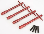 Moroso 68605 Valve Cover Wing Nuts 4PK 1/4-20 Tall Red. Fixed Price $43.99.