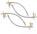 Tiziri 4PCS 12" Tire Valve Stems 12INCH Extension, Sliver. Fixed Price $15.94.