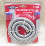Mr. Gasket 1526 Fuel Line Steel Braided 3/8" X Ft. Fixed Price $25.95.