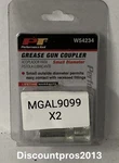 Performance Tool W54234 Grease Gun Narrow Body Coupler. Fixed Price $15.00.