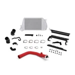 Mishimoto Top-mount Intercooler Fits Subaru Wrx 2015-2021 Silver Red Pipe. Fixed Price $1205.95.