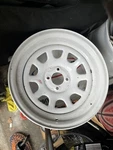 U.s. Wheel 10 Spoke 70 Rim Lug Offset. Fixed Price $90.00.