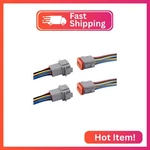 Flytuo Deutsch Dt 8 Pin Connector 2 Sets - Way Automotive Waterproof Male. Fixed Price $22.06.