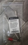 6 Inch Dually Valve Stem Extenders - 2 Pack Easy Install, Metallic Silver. Fixed Price $13.00.