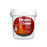 Meeco's Red Devil 610 Refractory Cement Pre-mixed Fiber-reinforced 9, Buff. Fixed Price $43.39.