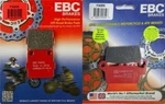 Ebc Sport Carbon X Front/rear Brake Pad Set 1987-94 Honda CR125R CR250R CR500R. Fixed Price $76.34.