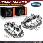 Pair Front Brake Calipers W/ Aluminum Pistons For Chevrolet Corvette 1965-1982. Fixed Price $161.58.