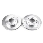 JBR577XPR Powerstop Brake Discs 2-WHEEL Set Front For Mazda PROTEGE5 626. Fixed Price $131.76.