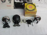 Stewart Warner Nos 2 5/8 Lot Of 3 Chrome And Blk Gauge Cups Nice!. Fixed Price $275.00.