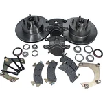 Allstar ALL42029 Mustang Ii Spindles Front Disc Brakes, 5X4.75 In. 11 Vented. Fixed Price $404.71.