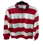 Crewcuts New Junior Varsity Rugby Shirt (10-11) Preppy Plaid Collar. Fixed Price $24.50.